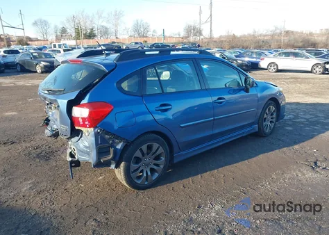 2014 Subaru Impreza 2.0I Sport Limited from USA, damaged, VIN JF1GPAR63EH227074